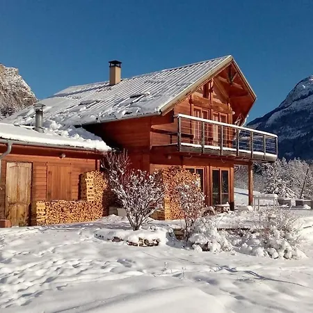 Cadre Montagne Au Pied Des Ecrins Chalet Saint-Martin-de-Queyrieres